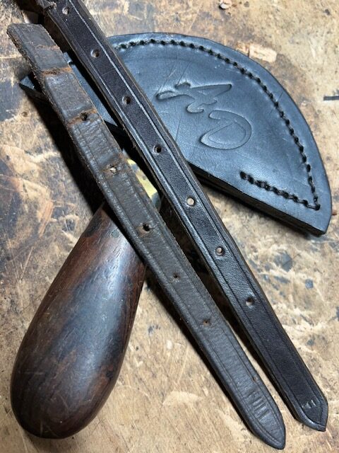 repaired noseband billet